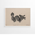 vietnamese-kirin-linocut-print-art-picture-product-leap-and-linger-nhichancanh-1